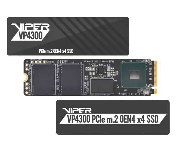 PATRIOT Viper VP4300 2TB M.2 NVMe VP4300-2TBM28H - 646473 - zdjęcie